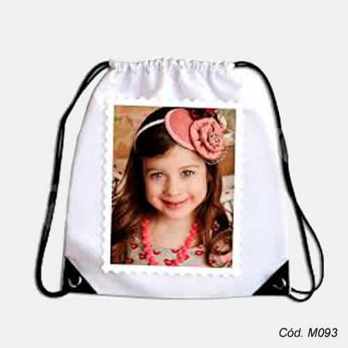 Mochila Saco Infantil Personalizada Com Foto