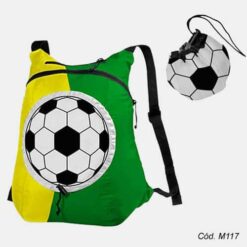 Mochila Dobrável Que Vira Bolinha Personalizada